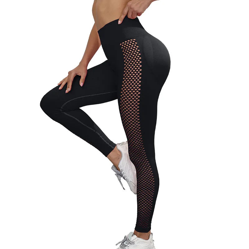 Sexy High-Waist Leggings for Gym and Yoga