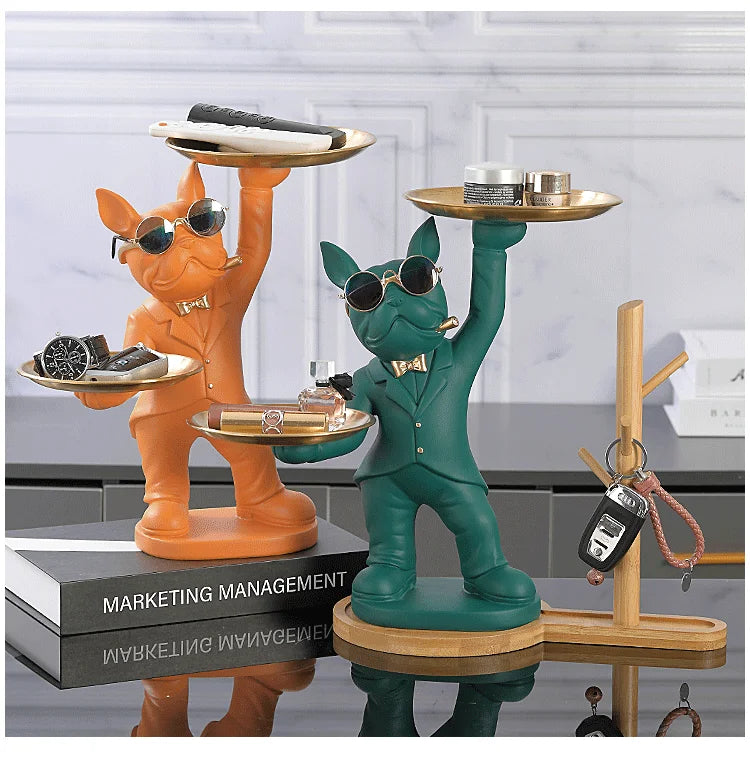 Bulldog Butler Storage - Nordic Table Decor