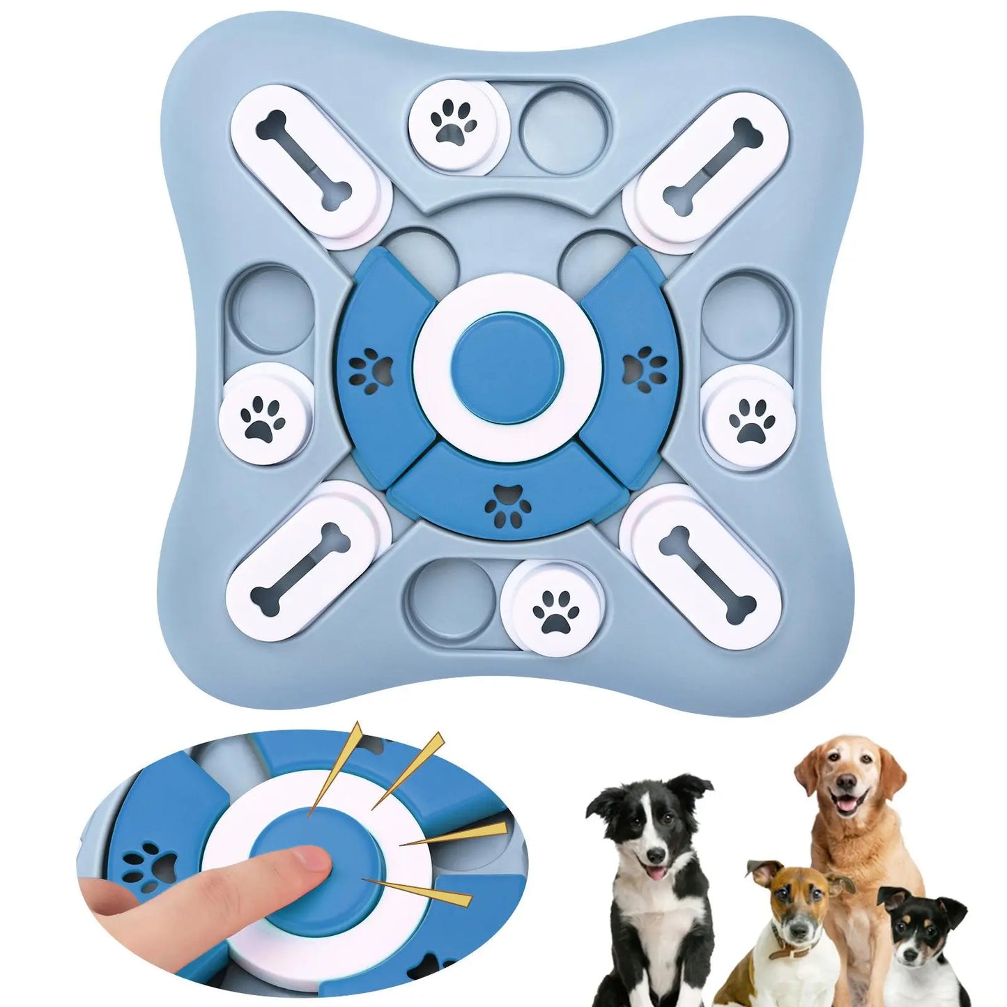 Cute Puppy Food Dispenser Bowl Toy