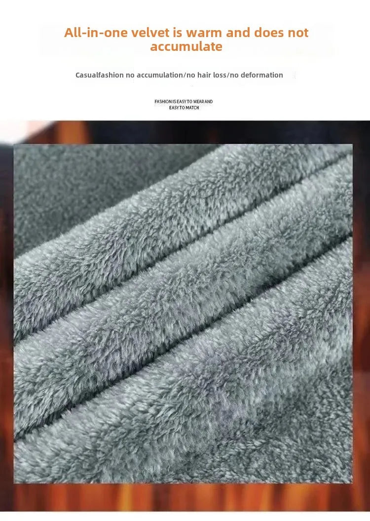 Neue Winter-Classic-Fleece-Jeans mit hoher Taille für Damen