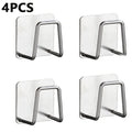 4pcs silver