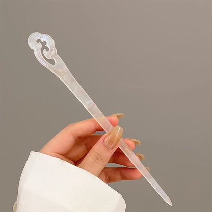 Damen Vintage Essstäbchen Schlangen Haarstäbe