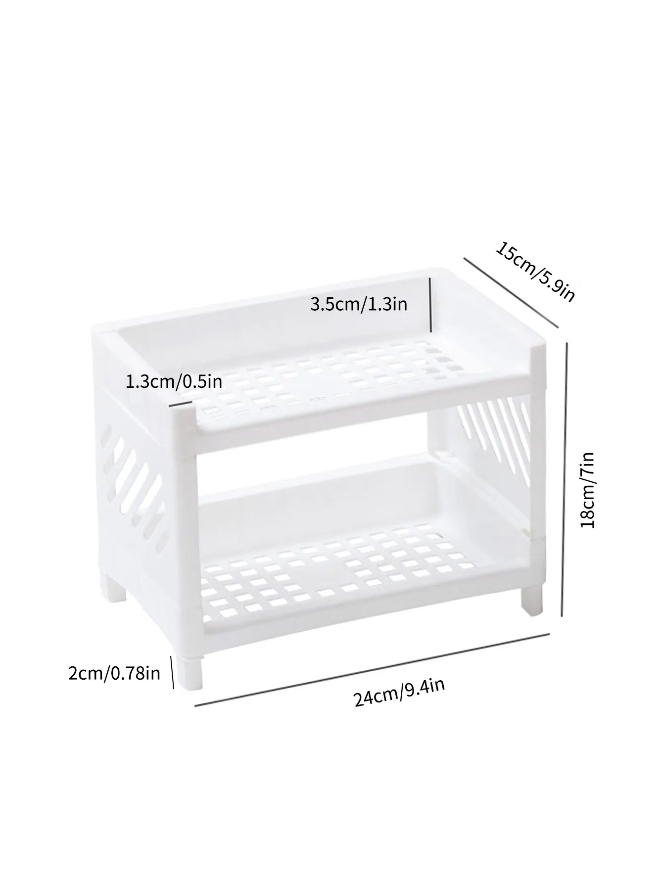 Double Layer Desktop Storage Rack