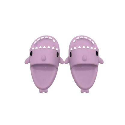 Kid's Open Toe Junior Cute Shark Slippers