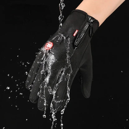 Unisex Touchscreen Fleece Winter Skihandschuhe – Warm &amp; Strapazierfähig