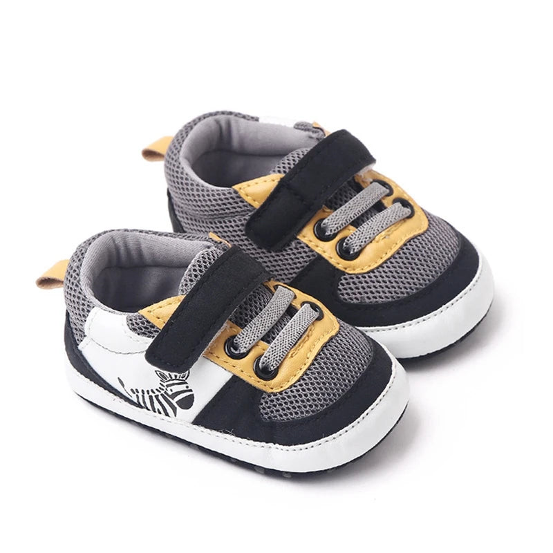 Newborn Boy Shoes Soft Sole Walkers