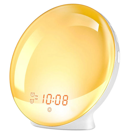 Wake-Up Light Alarm Clock with Sunrise Simulation & FM Radio