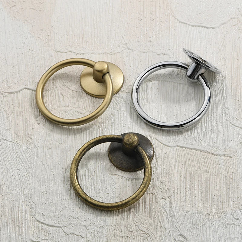 Vintage Round Ring Furniture Handles