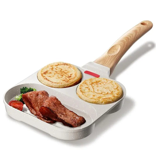 Omelet Pan with Wooden Handle Kitchenware