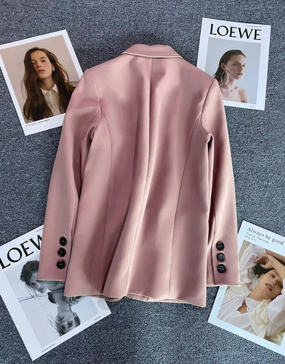 Blazer élégant pour femme de bureau printemps-été