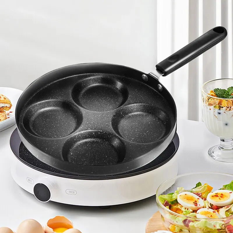 Non-Stick Four-Hole Egg Pan