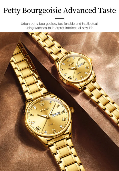 Original Luxury Diamond Couple Watches