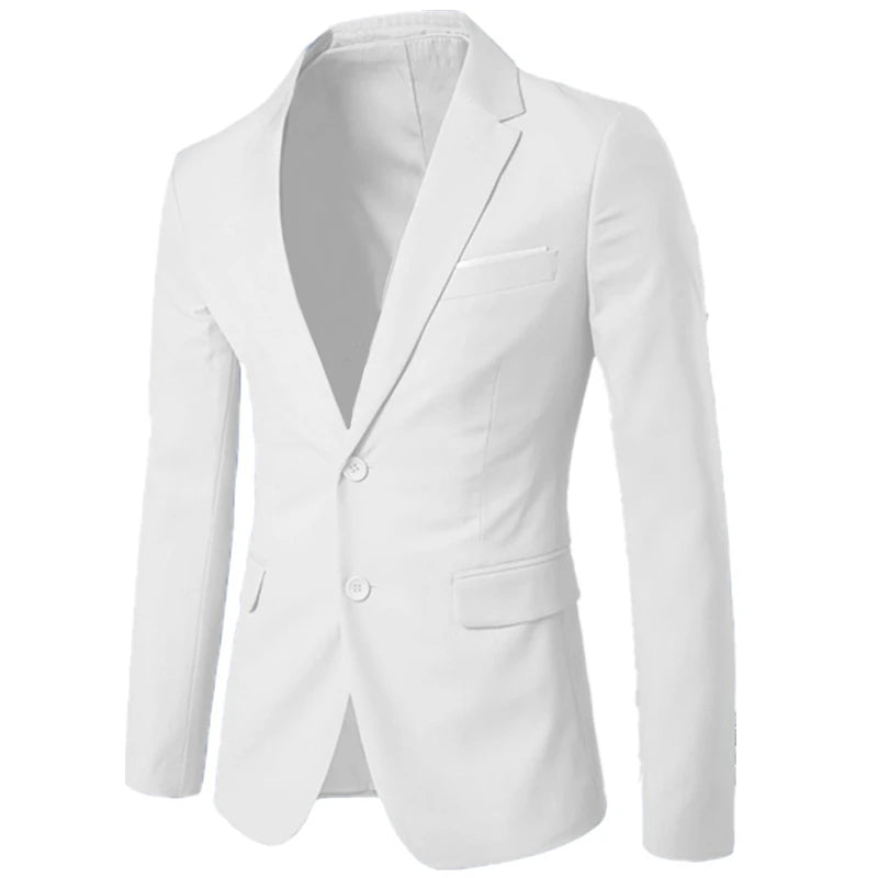 Men's High-Quality Business Suit Blazer - 9 Colors