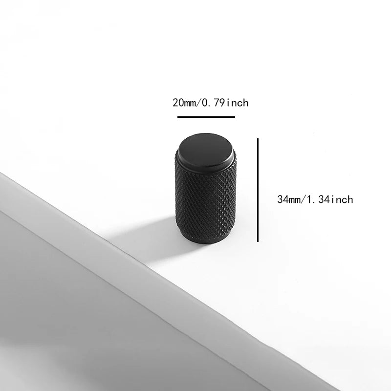 Minimalist Single Hole Round Cabinet Knobs
