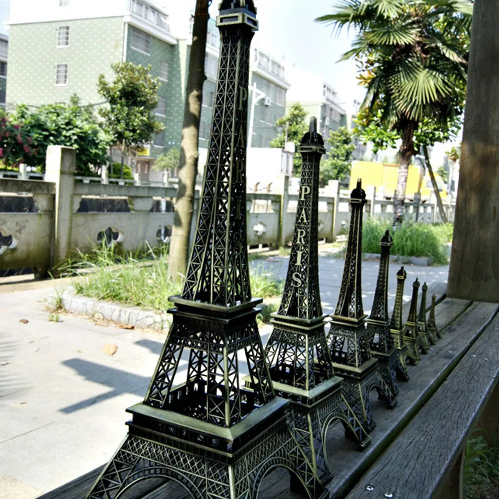 Pariser Eiffelturm, Retro-Bronze-Skulptur, Heimdekoration