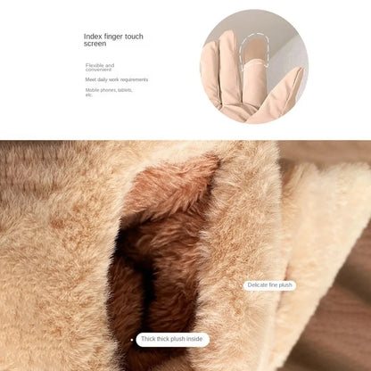 Gants de cyclisme imperméables d'hiver à écran tactile