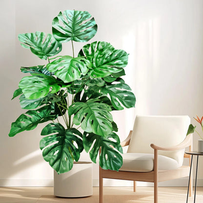 Décoration artificielle Monstera Pothos Alocasia 100 cm