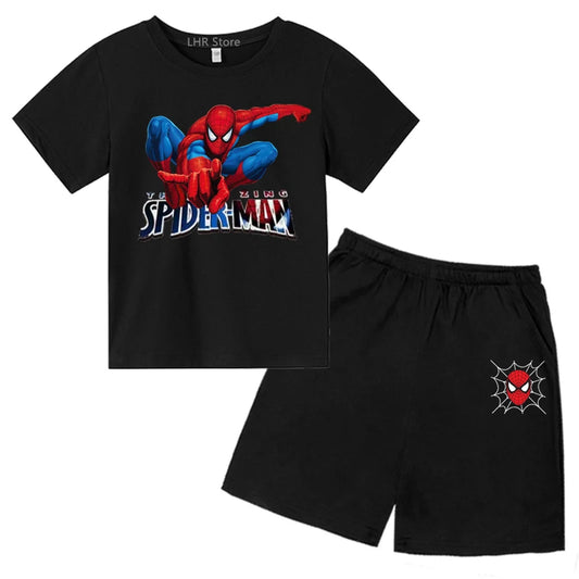 Spider-Man & Pikachu Summer Kids T-shirt Set
