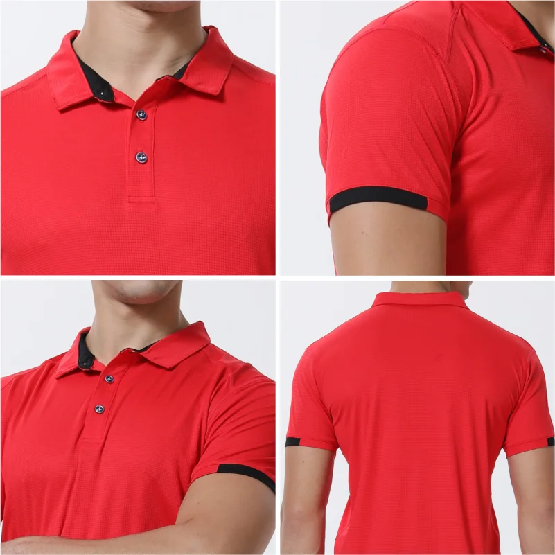 Schnelltrocknendes Poloshirt für Herren - Golf &amp; Fitness