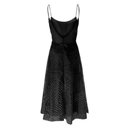 Luxury Women Embroidery Party Dress Sexy Suspenders Embroidered Sleeveless Evening Dresses Women Fashion Prom Dress Vestidos