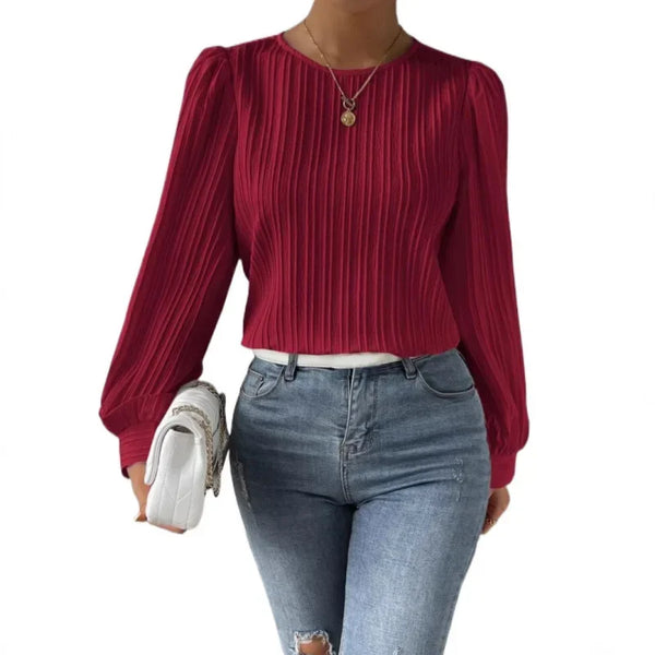 Women's Long Sleeve Blouses Loose Fit Spring Collection