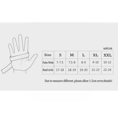 S-XXL Winter Fahrradhandschuhe – Kältefest &amp; Wasserdicht