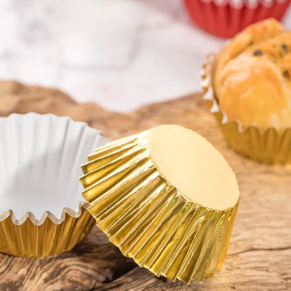 Handicraft Gold Wedding Cake Cups