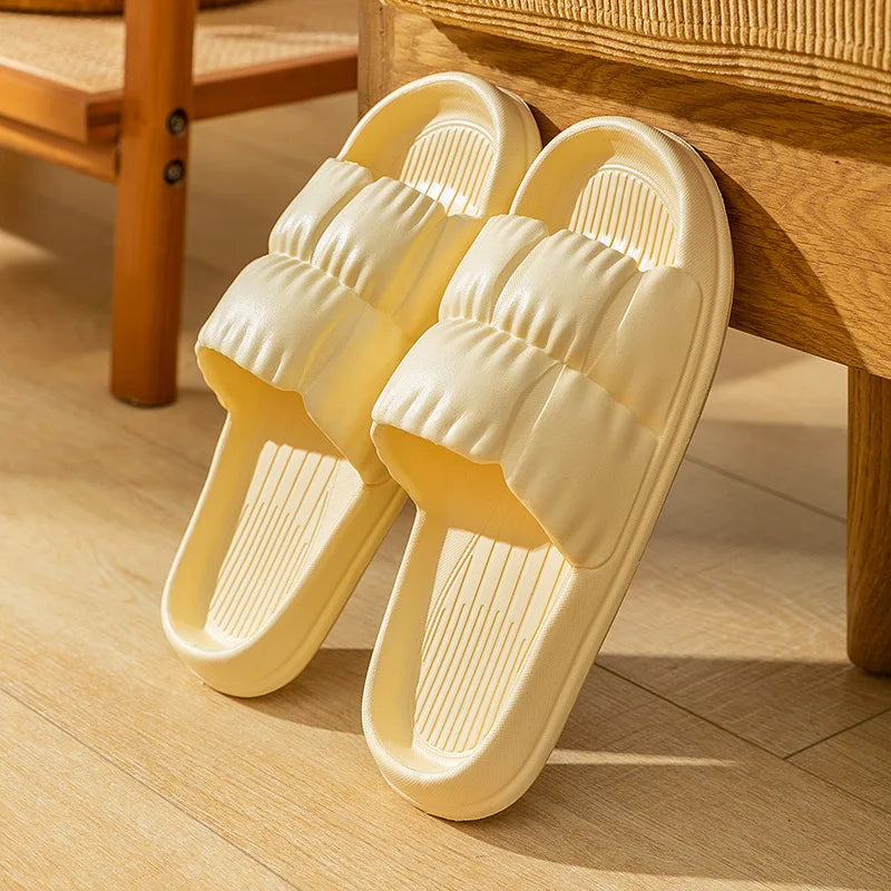 Comfortable Cloud Platform Slippers for All