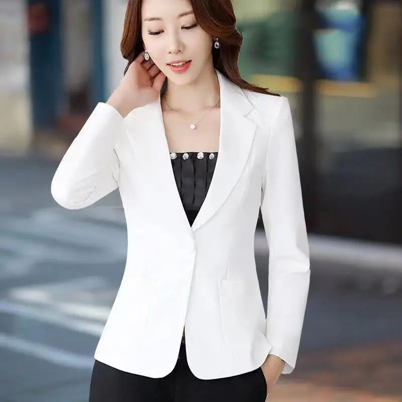 Chic Korean Slim Fit Blazers for Women