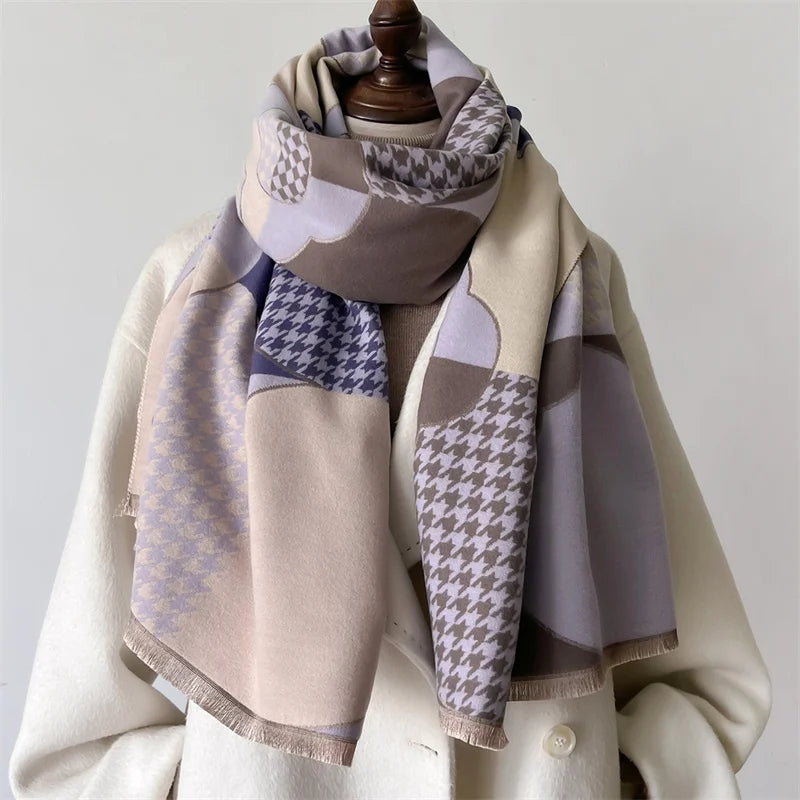 Luxury Cashmere Winter Scarf for Women