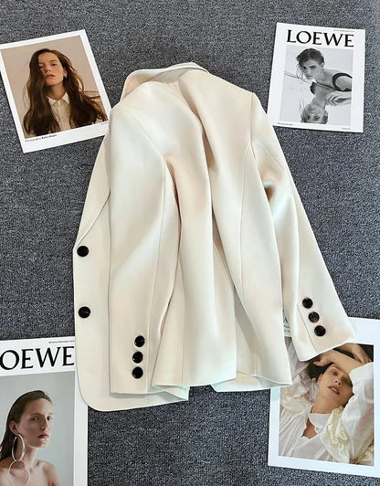 Blazer élégant pour femme de bureau printemps-été