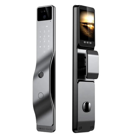 Tuya App Smart Fingerprint Door Lock with Camera