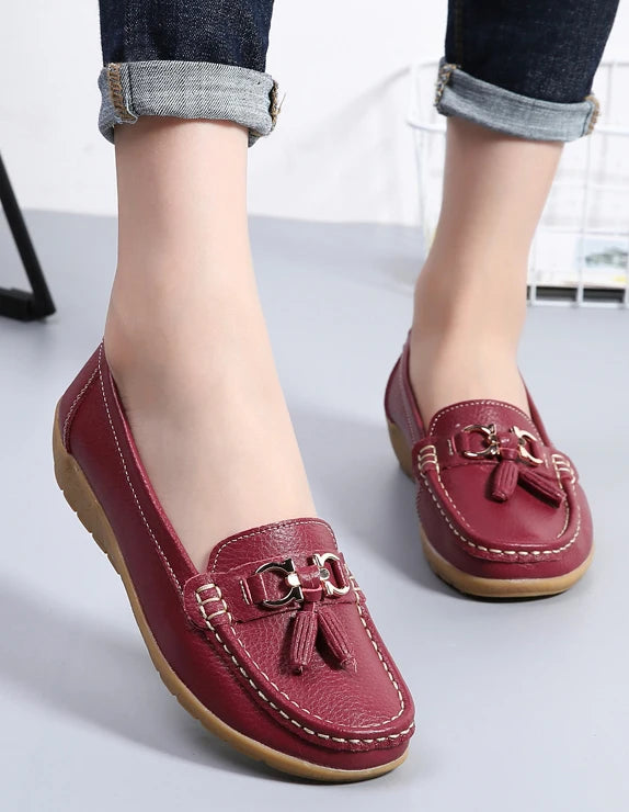 Mocassins décontractés à enfiler pour femmes