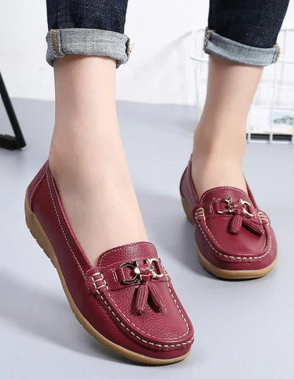 Mocassins décontractés à enfiler pour femmes