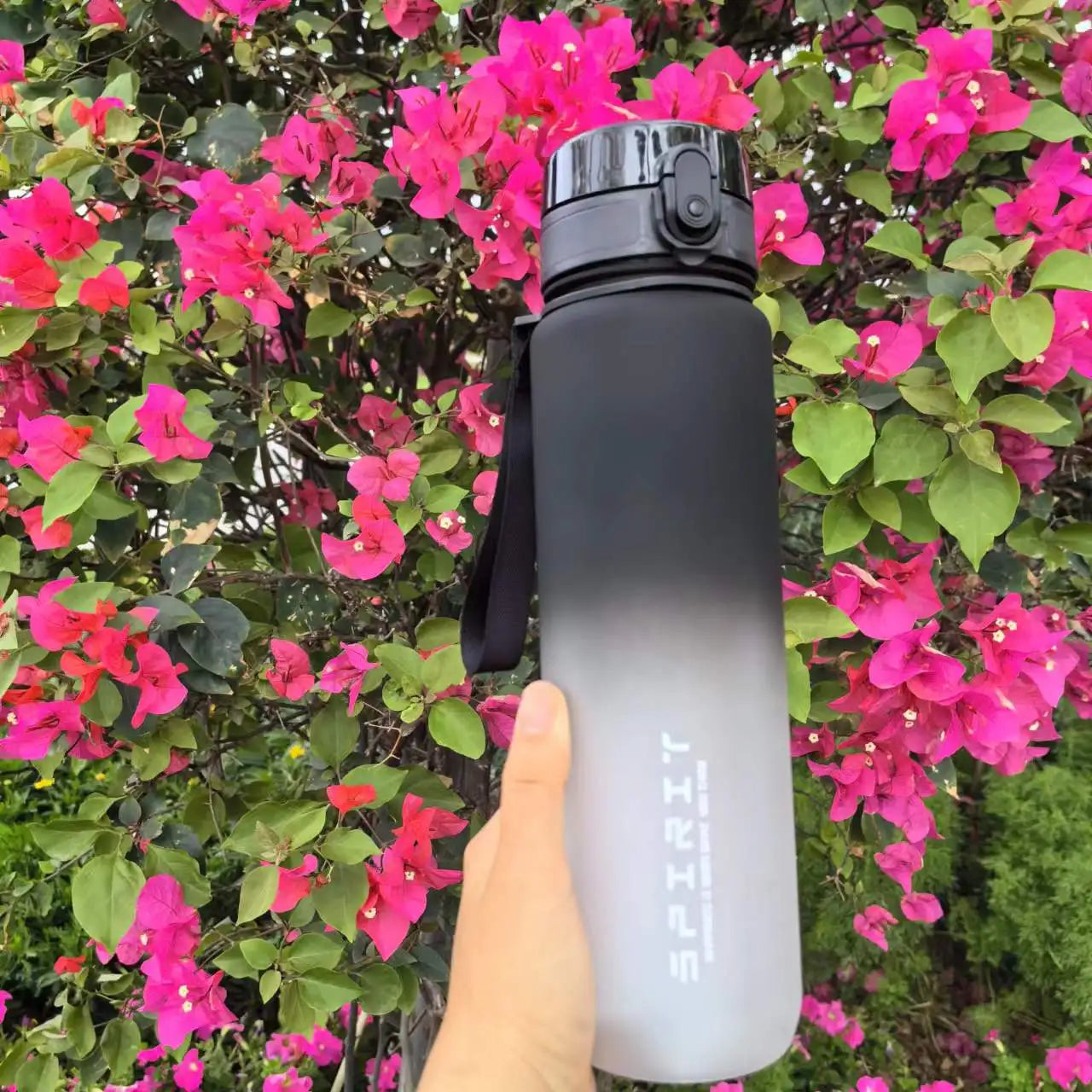 Large Capacity Motivational Sports Bottle