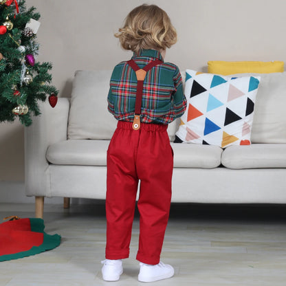 Baby Boy Christmas Formal Suit Set