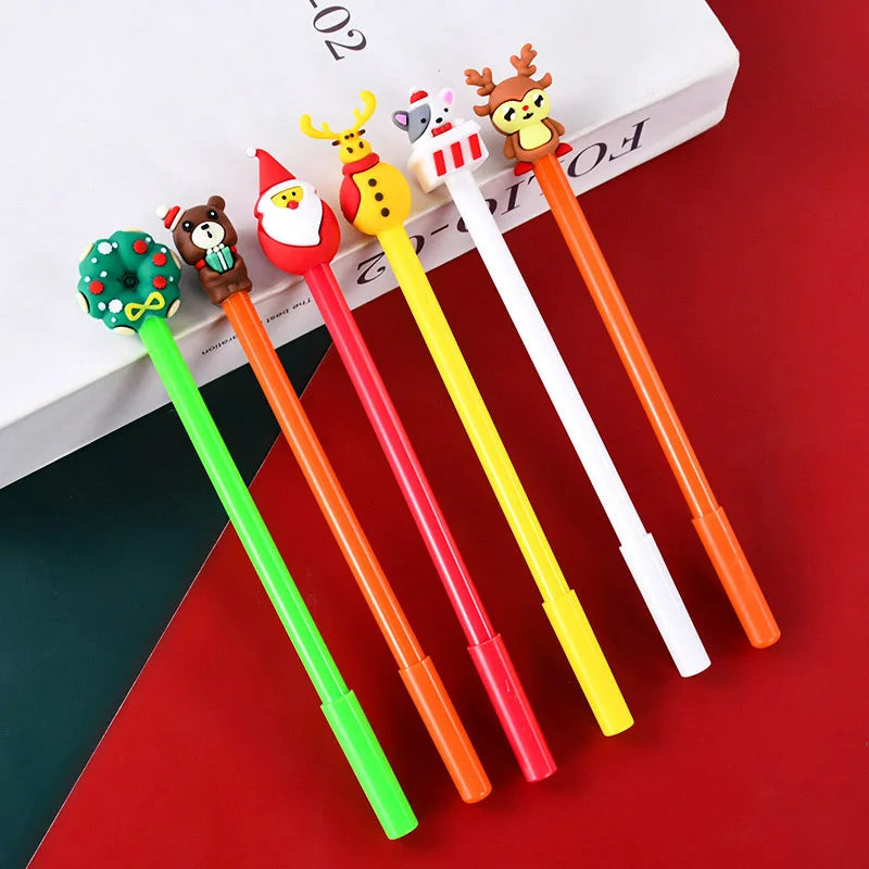 Weihnachts-Cartoon-Gelstift-Set