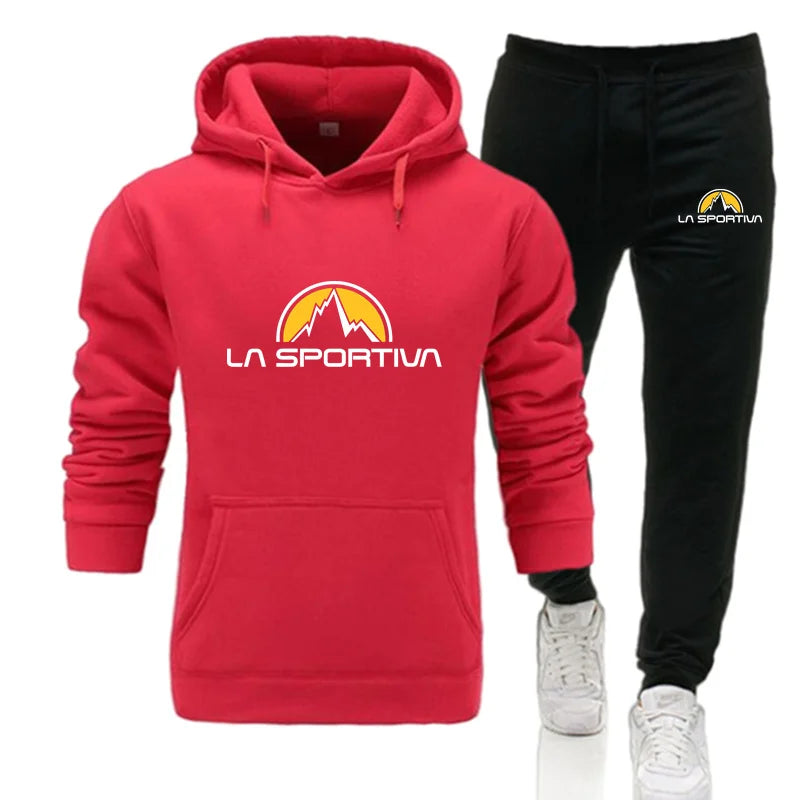 La Sportiva Trainingsanzug und Jogginghose mit Kapuze für Herren