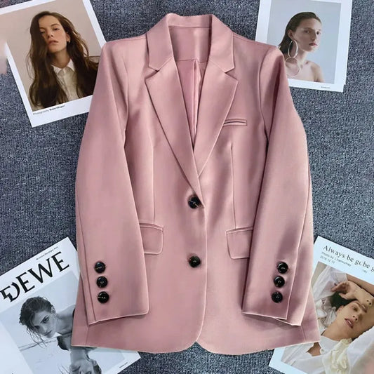 Elegant Spring-Summer Office Lady Blazer