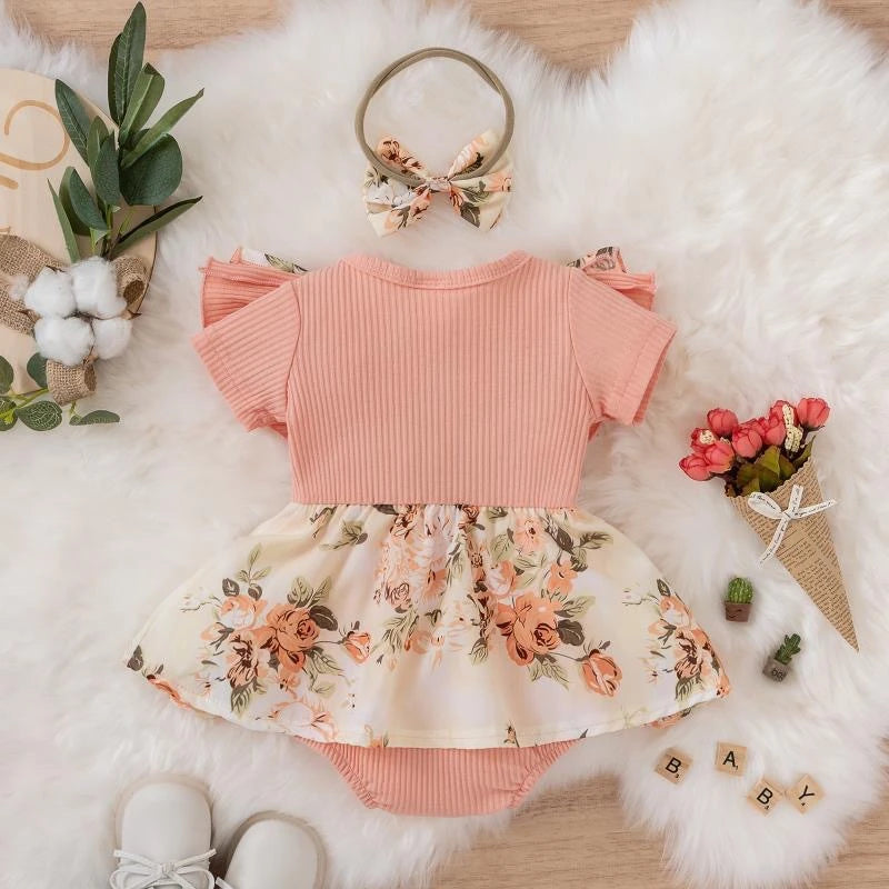 Vêtements d'été pour enfants - Robe d'été pour bébés filles