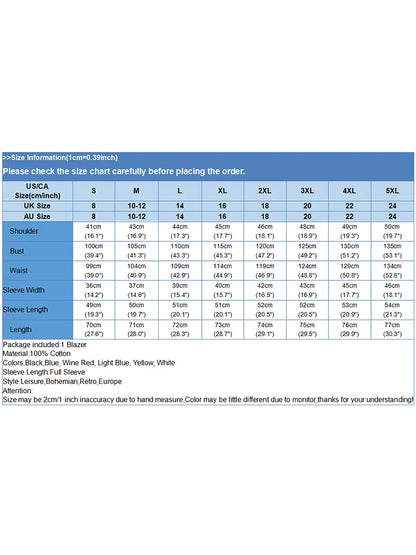Elegant Oversized Blazer- Autumn Collection