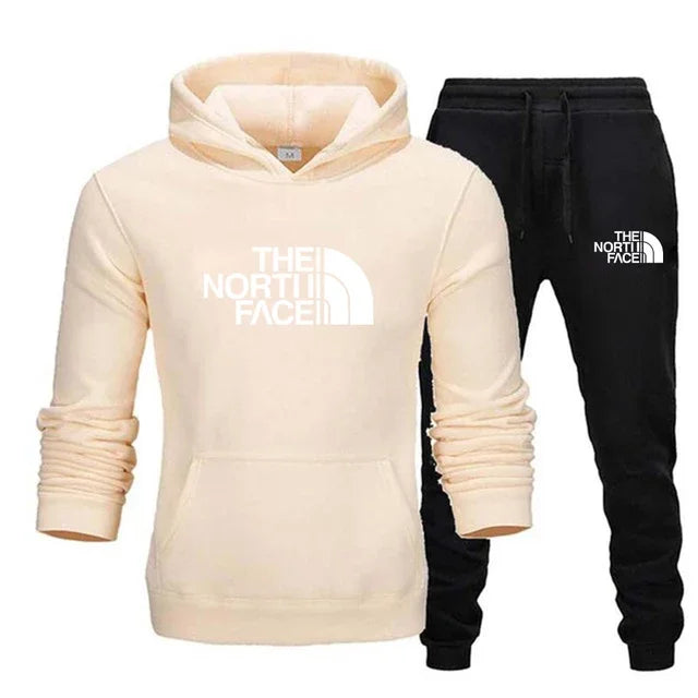 Men's Hooded Autumn Sports Tracksuit