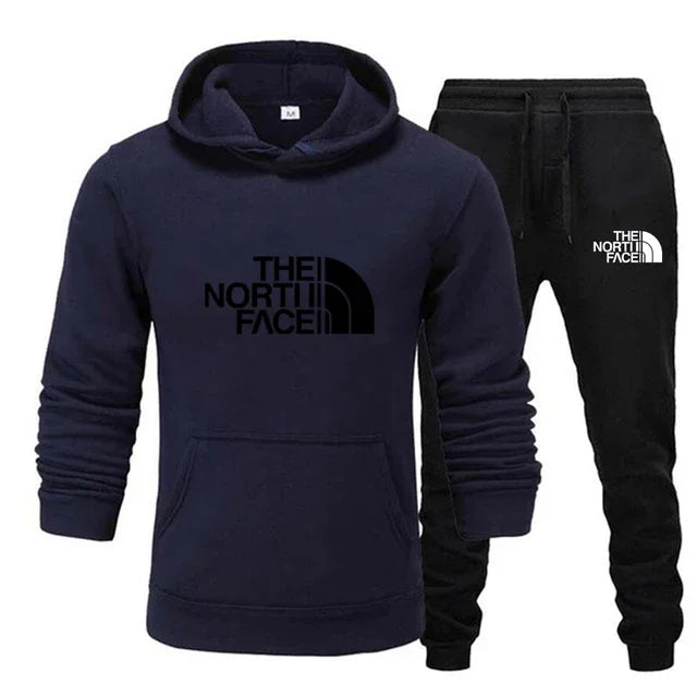 Men's Hooded Autumn Sports Tracksuit