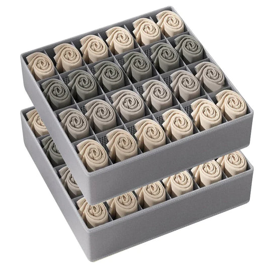 Wardrobe Clothes Storage Organizer Boxes - Drawer Separator