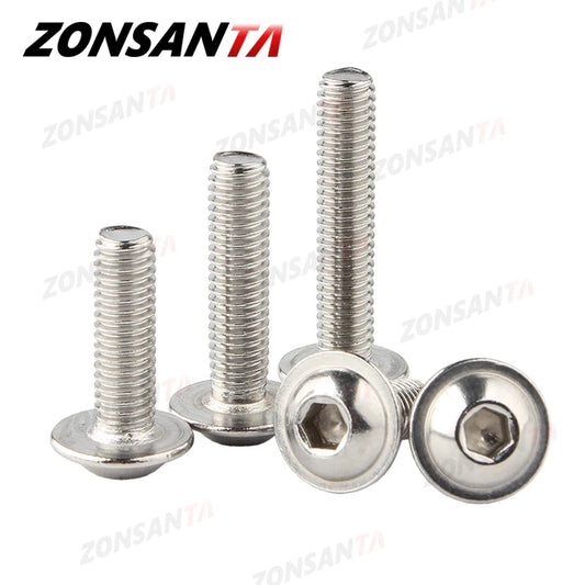 Stainless Steel Allen Rivet Screws, Various Sizes