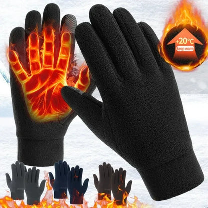 Thermo-Fleece-Handschuhe für den Winter im Freien