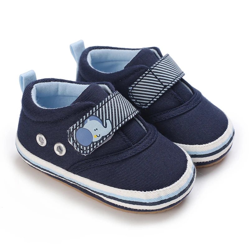 Newborn Baby Boys' Soft Sole Walking Shoes