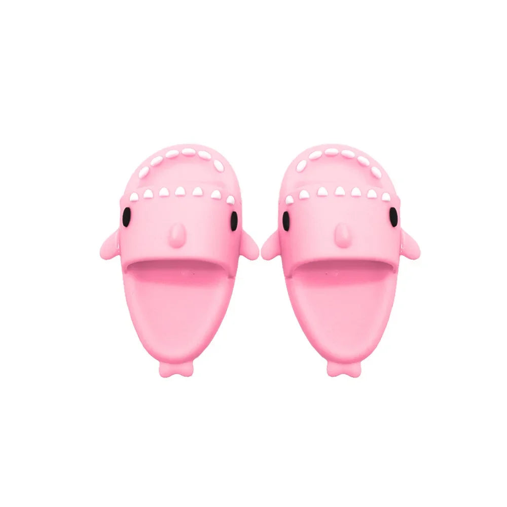 Kid's Open Toe Junior Cute Shark Slippers