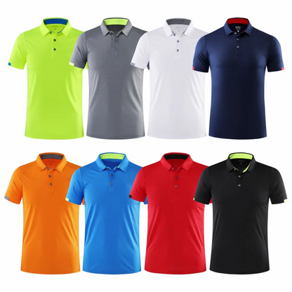 Polo à séchage rapide pour homme - Golf et fitness