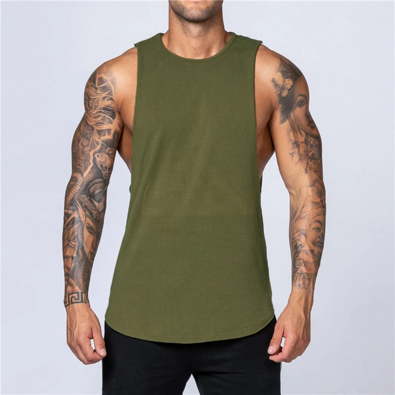 Men's Quick Dry Gym Tank Top for Summer
